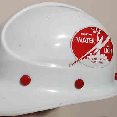 Board of Water and Light Ground Breaking Hardhat