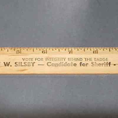Hugh W. Silsby for Sheriff Ruler