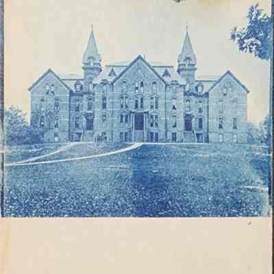 Wells Hall Cyanotyoe RPPC