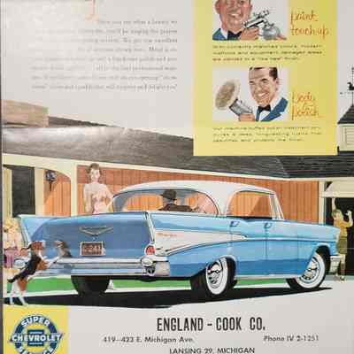 England-Cook Advertising Pamphlet