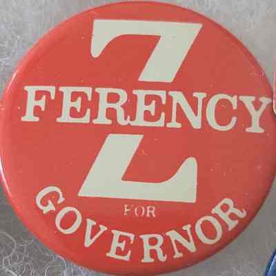 Ferency for Governor Button
