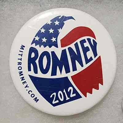 Romney Eagle 2012 Button