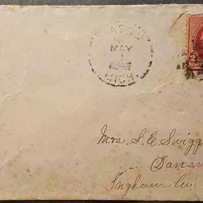 Mason, Mich., Postal Cover