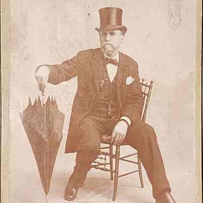 Geert Rankans Cabinet Card by Sharpsteen