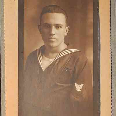 Randolph Lorenz WWI Portrait Photo