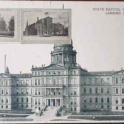 State Capitol of Michigan, Lansing, Mich. Postcard