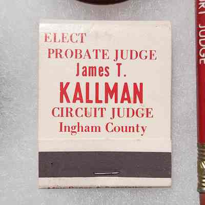James T. Kallman Circuit Court Matchbook