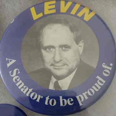 Levin A Senator to be Proud of Picture Button