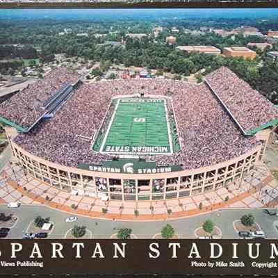 Spartan Stadium Postcard