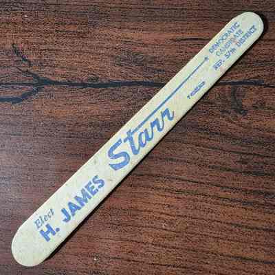 H. James Starr Campaign Emery Board