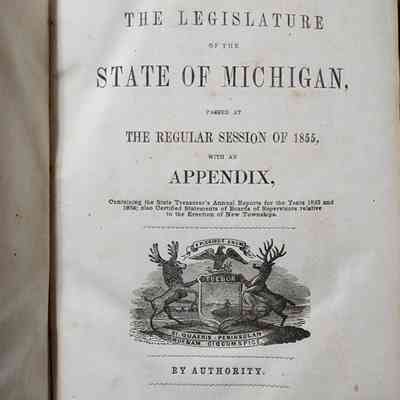 Acts of the Legislature of the State of Michigan, 1855