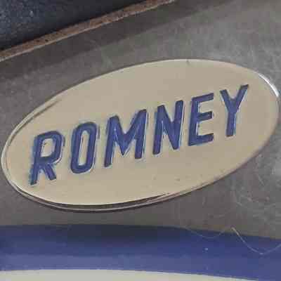 Romney Enamel Pin