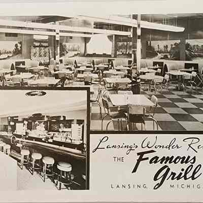 Famous Grill RPPC