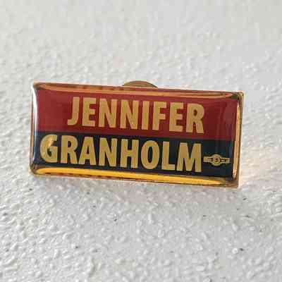 Jennifer Granholm Lapel Pin