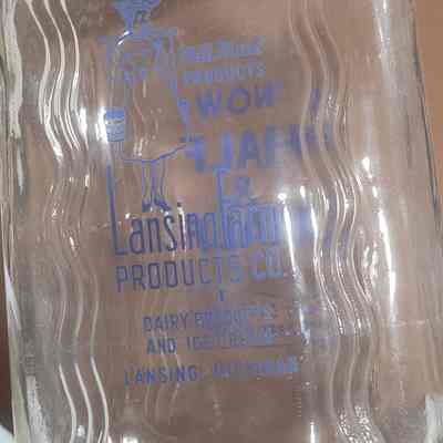 Lansing Farm Products Co. Pyro Half Gallon Bottle
