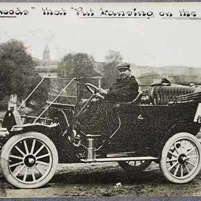 The Goods that Put Lansing on the Map Postcard