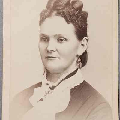 Barbara Sangenforker CDV by Scotford