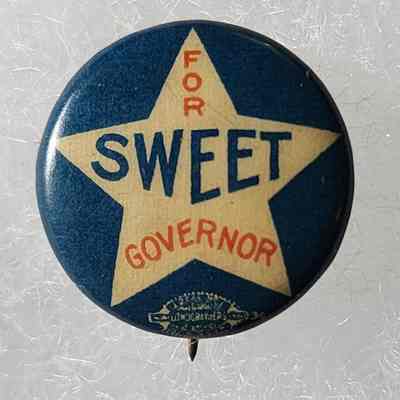 Sweet for Governor Button