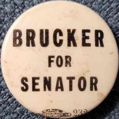 Brucker for Senator Button