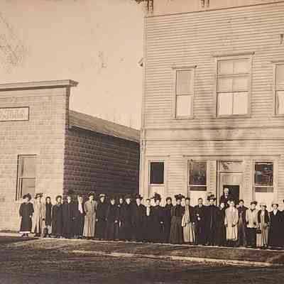 Clare Knitting Mills, Clare, Michigan, RPPC