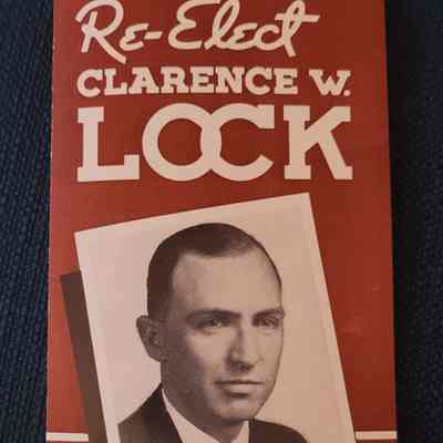 Clarence W. Lock Flier