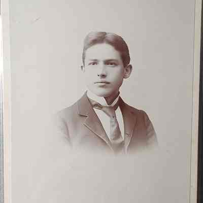 L.H. Baker Cabinet Card by Reidsema