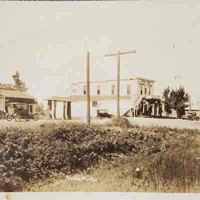 Lake, Mich. View RPPC