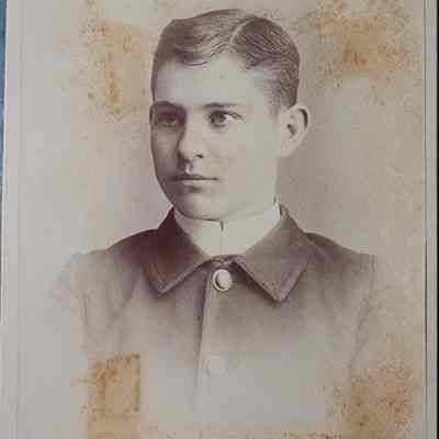 Portrait of a Boy Cabinet Card by Metropolitan Art Gallery