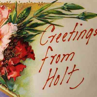 Greetings from Holt Postcard
