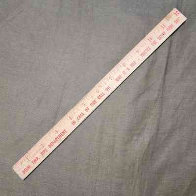 Delhi Township Fire Department Ruler