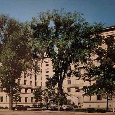 Lewis Cass State Office Building, Lansing, Michigan, Postcard