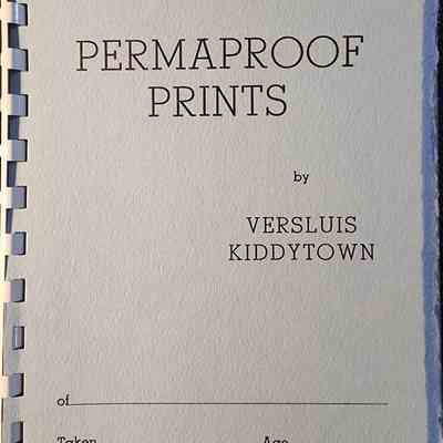 Permaproof Prints by Versluis