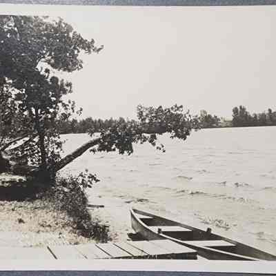 8 Point Lake East Shore, Evart, Mich. RPPC