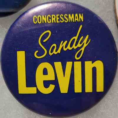 Congressman Sandy Levin Button