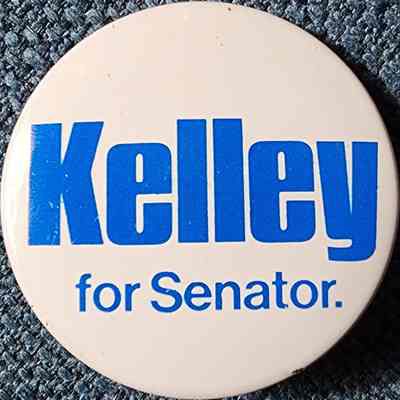 Kelley for Senator Button
