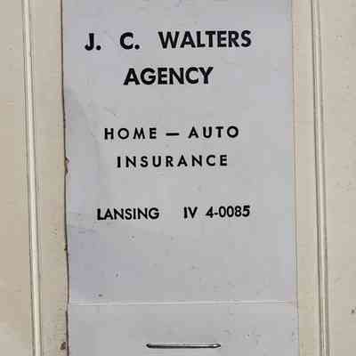 J.C. Walters Agency Advertising Sewing Kit