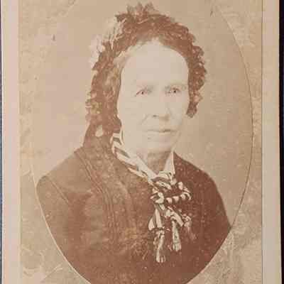 Portrait of a Woman CDV by Hall