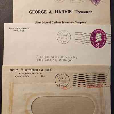 Leslie, Mich., Modern Postal Covers