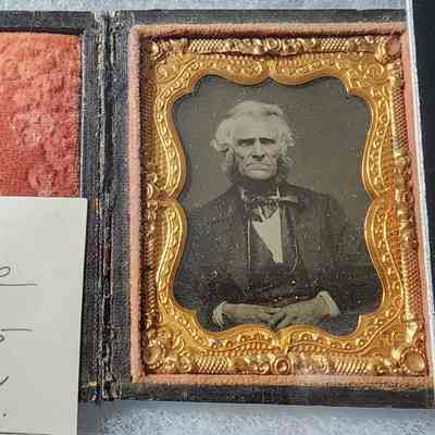 David Potter Cased Ambrotype