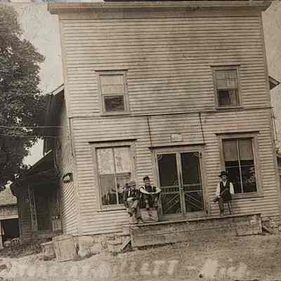 Store at Millett, Mich. RPPC