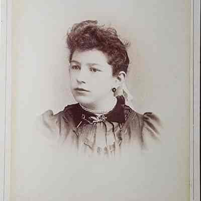 Katie M. Zimmer Cabinet Card by Cheney