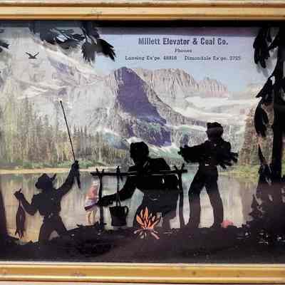 Millett Elevator & Coal Co. Silhouette