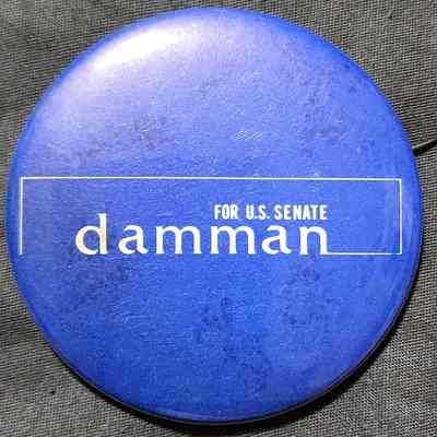 Damman for U.S. Senate Button