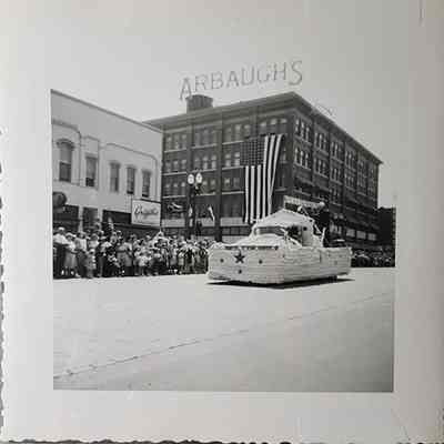 Parade on Washington Avenue, Lansing, Snapshot Photo