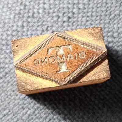 Diamond T Printing Block