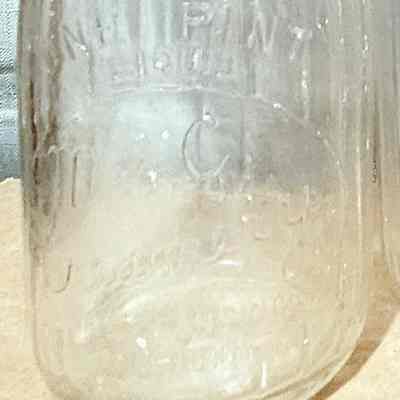 M.S.C. Creamery Embossed Pint Bottle