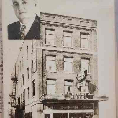 Hotel Detroit RPPC