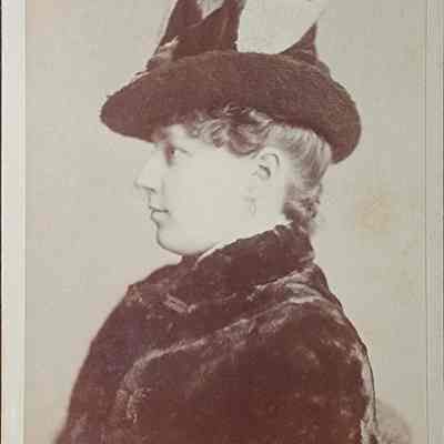 Portrait of a Woman Cabinet Card by Cassey & Whitney