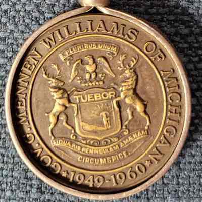 G. Mennen Williams Gubernatorial Challenge Coin