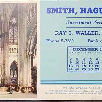 Smith, Hague & Co. Blotter